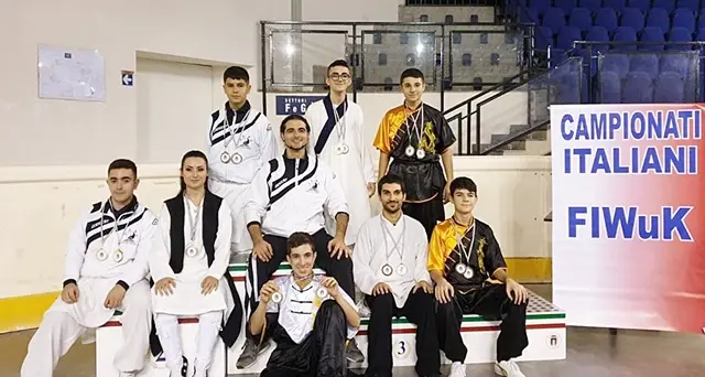 I ‘campioncini’ di kung fu di Sestu primeggiano anche a Catania. Ecco i premiati della Xuan Wu Institute