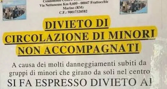 Roma. Adolescenti al centro commerciale solo se accompagnati da adulti
