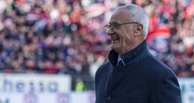 Cagliari, effetto Ranieri: \"Bello vedere lo stadio pieno. Mi metto l'elmetto e pedalo\"