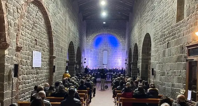 In diretta stiamo trasmettendo il concerto del Coro di Bonarcado che festeggia 20 anni di attività