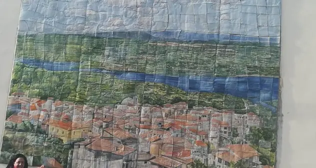 Un murale in ceramica per celebrare Sorradile
