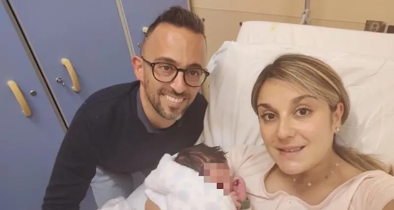 Riccardo è il primo bambino nato nel 2023 all'ospedale civile di Alghero