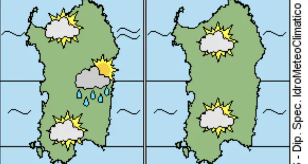 Meteo Sardegna, le previsioni per venerdì, sabato e domenica