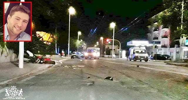 Massimo, 29 anni, una vita spezzata in quell’incrocio maledetto. Cagliari sotto shock