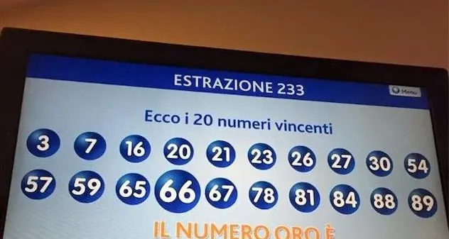 Gioca 3 euro ne vince 100 mila