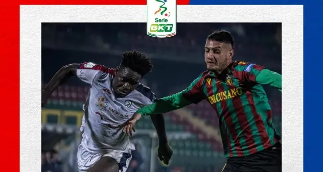 Ternana-Cagliari 1-0, dopo cinque pareggi arriva la sconfitta