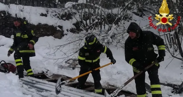 Tonara. Crolla tetto di un ricovero per animali, intervengono i Vigili del fuoco