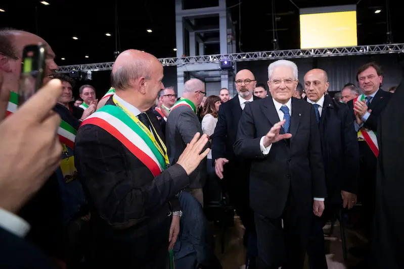 Il Presidente della Repubblica Sergio Mattarella al Progetto di Poste Italiane \\u201CPolis\\u201D\\n(foto di Francesco Ammendola - Ufficio per la Stampa e la Comunicazione della Presidenza della Repubblica)\\n