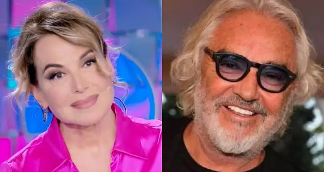 Barbara d'Urso: \"Esco con Flavio Briatore\", ma schiva la domanda sulla relazione