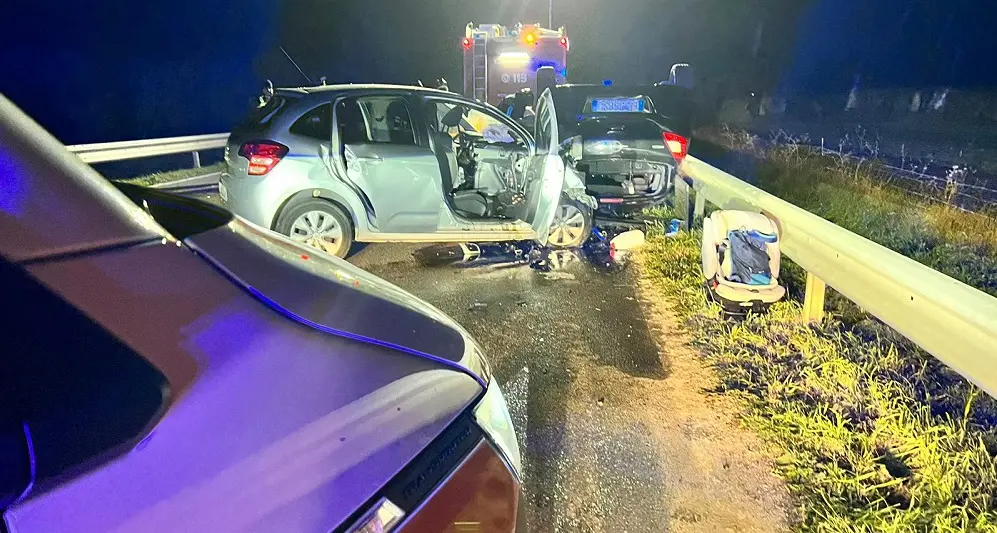 Schianto tra Furtei e Villamar: 4 feriti in codice rosso