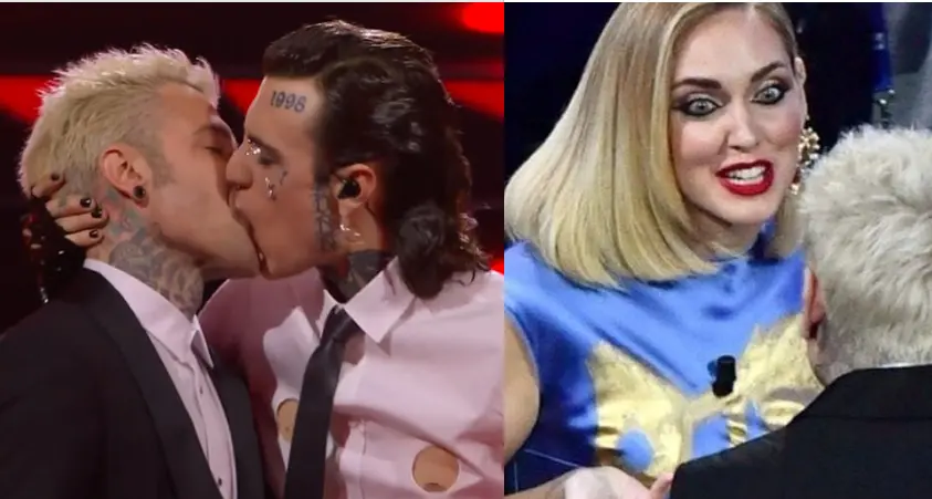Sanremo. Rosa Chemical chiarisce: \"Bacio a Fedez? Siamo amici\"