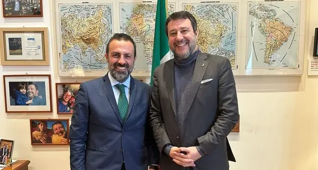 Continuità territoriale: incontro tra Matteo Salvini e Michele Pais