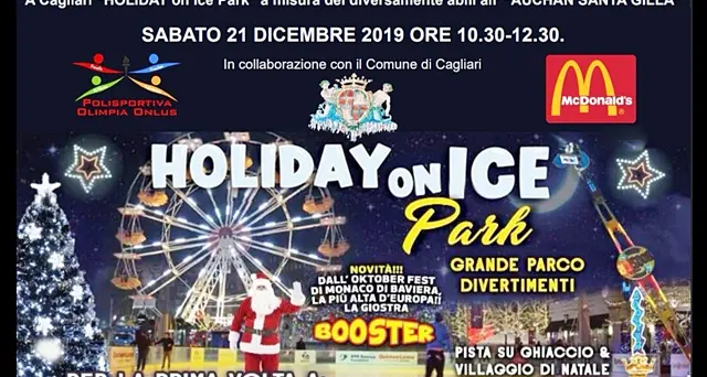 “Holiday on Ice Park” a misura dei diversamente abili: ecco la bellissima iniziativa della famiglia Duville