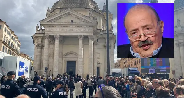 Alle ore 15 i funerali di Maurizio Costanzo a Roma