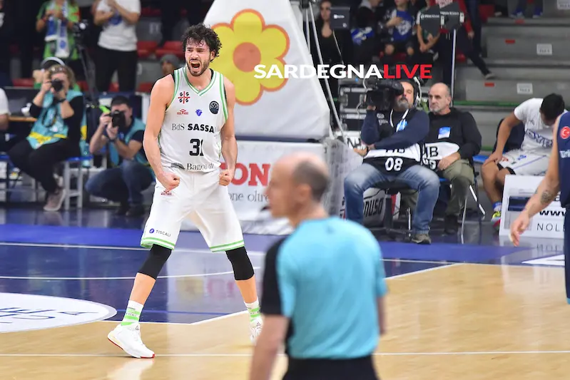 Vitali Michele\\nBanco di Sardegna Dinamo Sassari - T\\u00FCrk Telekom\\nBasketball Champios League 2019/2020\\nRegular Season - Group A\\nGameday 9\\nSassari 18/12/2019\\nFoto Ciamillo-Castoria