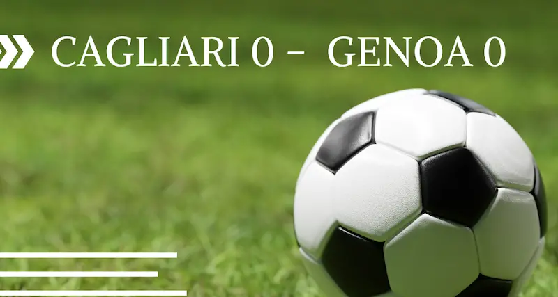 Cagliari, contro il Genoa è ancora 0-0