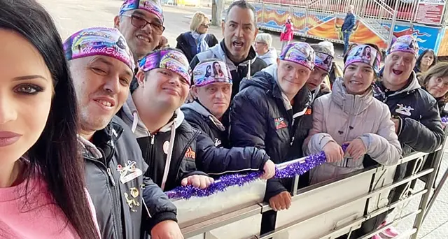 I ragazzi e atleti ‘speciali’ della Olimpia Onlus al Luna Park, tra gioia e sorrisi. Carlo Mascia: “Una festa meravigliosa, l’handicap non ferma la loro voglia di vivere”.