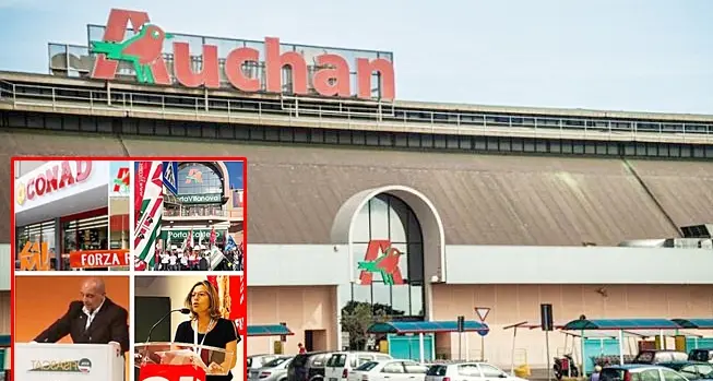 Vertenza Conad-Auchan, lunedì sciopero dei dipendenti dei punti vendita in Sardegna