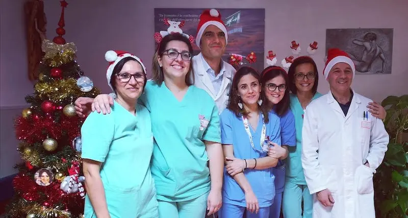 La magia del Natale nel reparto di Neuroriabilitazione dell’ospedale San Martino