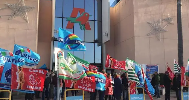 Sciopero Auchan: Ardau (Uil-TuCs) «Grande adesione. Sull’acquisizione i lavoratori hanno capito le trappole di Conad»