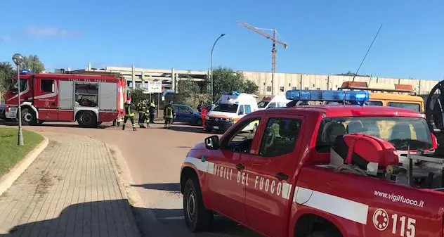 Tortolì. Scontro tra due auto nella zona industriale: tre i feriti