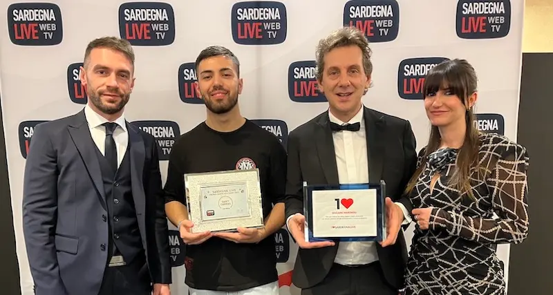 IL VIDEO | Premio 10 anni di Sardegna Live a Giuliano Marongiu