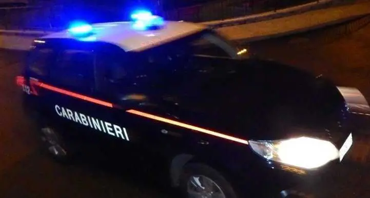 Minaccia e spintona i carabinieri: arrestato 25enne