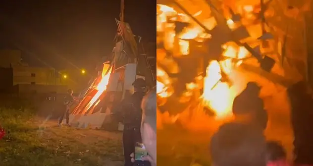 Taranto. Falò abusivo a San Giuseppe esplode: oltre venti feriti, tre in ospedale | VIDEO