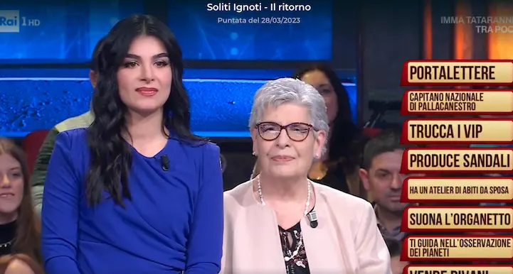 Da Alghero a Rai1: nonna e nipote protagoniste ai “Soliti Ignoti”