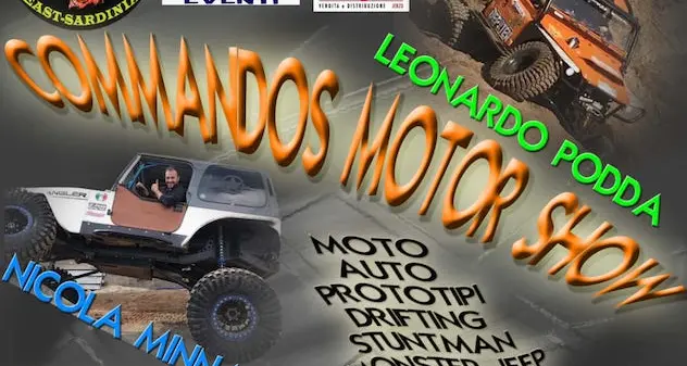 Tertenia. Adrenalina e spettacolo con il Commandos motor show