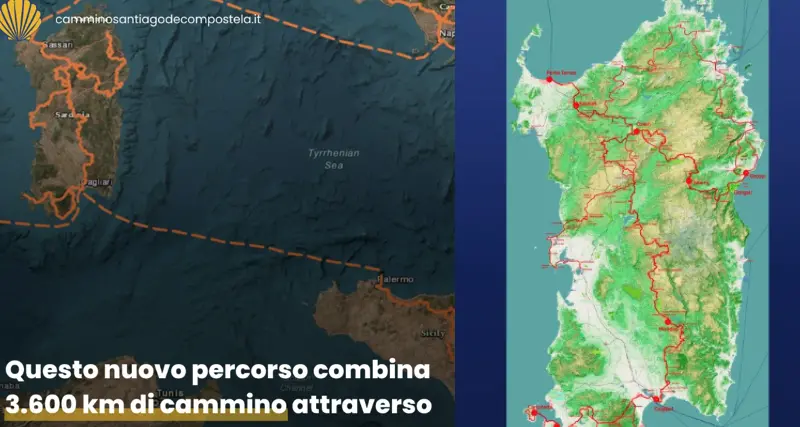 La Sardegna si unisce al Cammino di Santiago