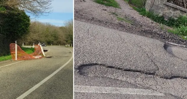 Strade provinciali trappole per gli automobilisti: la denuncia di un lettore