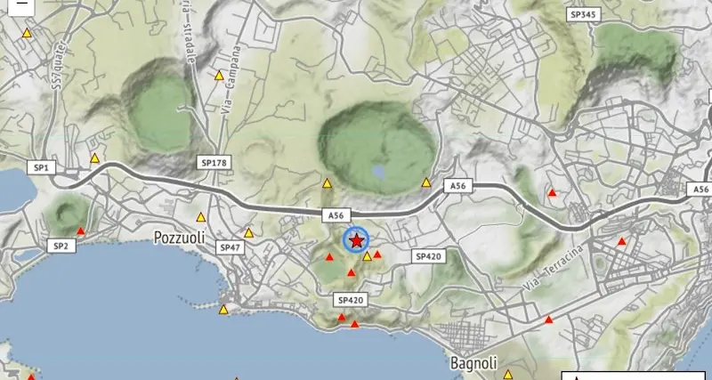 Terremoto oggi in Campania, scossa nei Campi Flegrei: paura a Pozzuoli