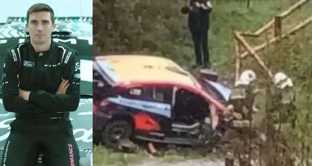 Lutto Wrc. Craig Breen, pilota Hyundai, muore durante test pre-evento