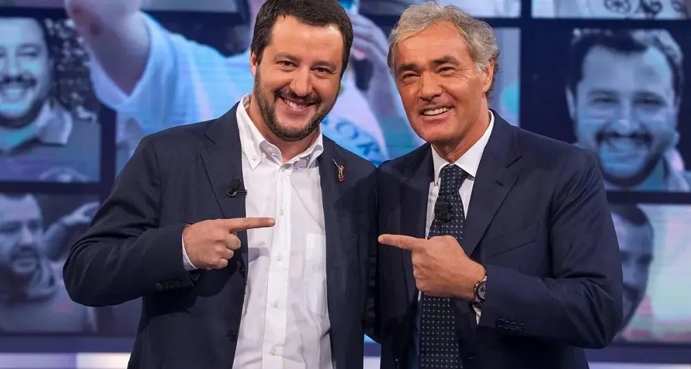 La7, sospeso il programma di Giletti. Salvini: \"Lo abbraccio\"