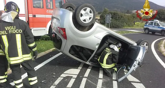 San Giovanni Suergiu. Incidente stradale sulla statale 126: un ferito