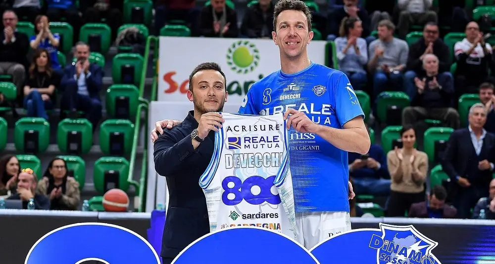 Jack Devecchi da record: 800 presenze con la Dinamo