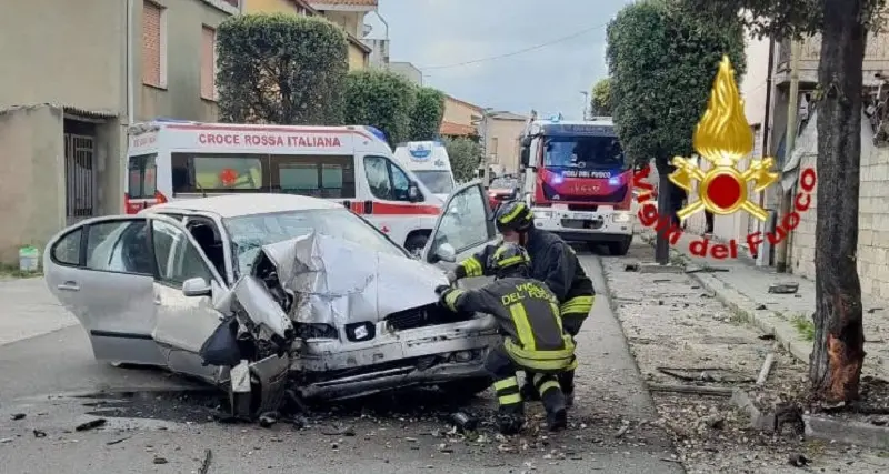 Incidente stradale a Marrubiu: grave un 45enne