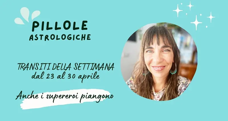 Transiti della settimana 23/30 aprile