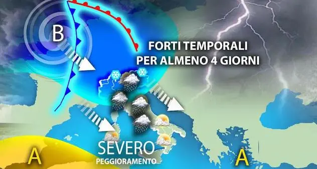 Picco del caldo poi temporali su mezza Italia