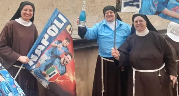 Napoli. Anche le suore cappuccine festeggiano lo Scudetto: il tweet