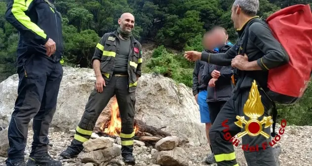 Si perdono nel Gorroppu: 2 turisti tedeschi salvati dai Vigili del Fuoco