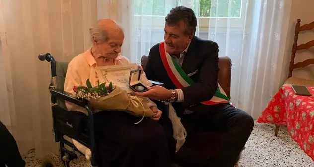 Cagliari, la signora Pierina Busu compie 100 anni
