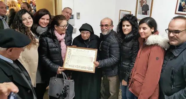 Bauladu festeggia i cento anni di suor Cleofe