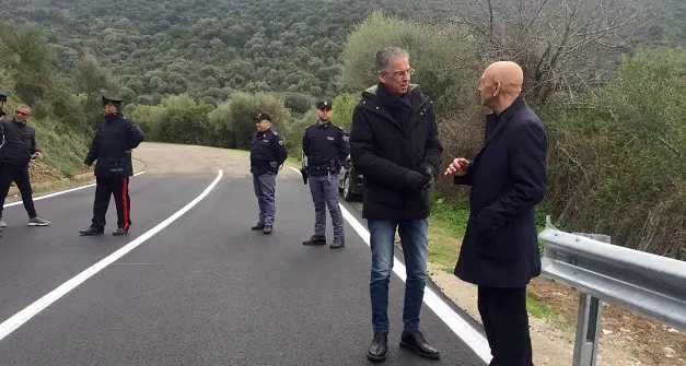 Riaperta la Sp 24 Brunella-Budoni. Frongia: “Restituita un’importante opera di collegamento”