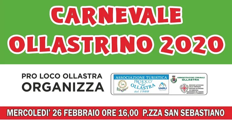 Carnevale ollastrino 2020