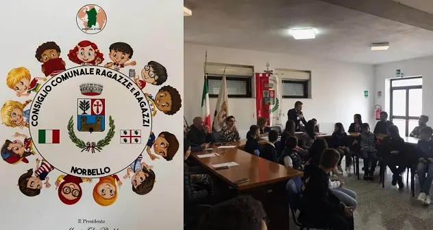 Norbello. Nasce il consiglio comunale dei ragazzi con 13 studenti di scuole medie ed elementari
