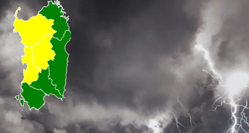 Piogge e temporali in Sardegna, nuova allerta meteo