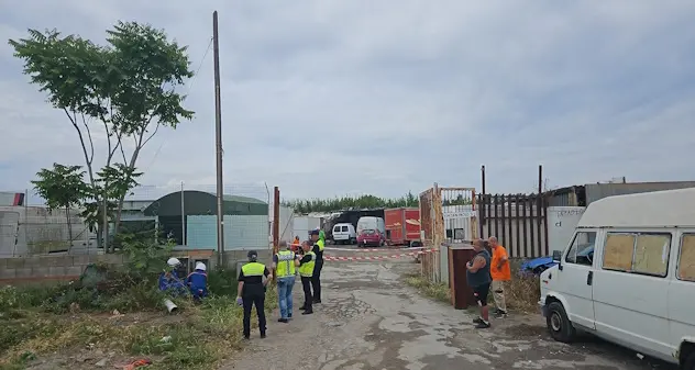 Cagliari, in atto lo sgombero dell’area abusiva di via San Paolo