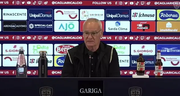 Cagliari. La gioia di Ranieri: \"Parma forte e bello, ma noi abbiamo un gran cuore\"